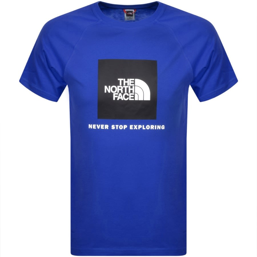 Alternative Image for ProductThe North Face Raglan Redbox T Shirt Blue1